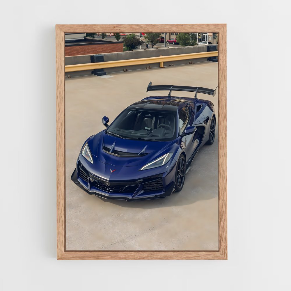 Poster Corvette Mania – affiche Chevrolet (vue 4)